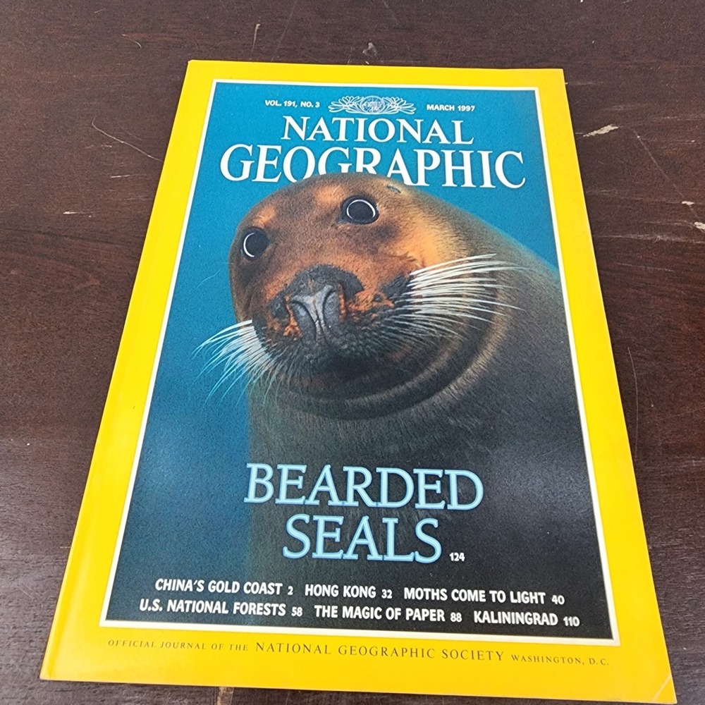 National Geographic Magazine March 1997 No Insert